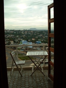 vue depuis notre balcon